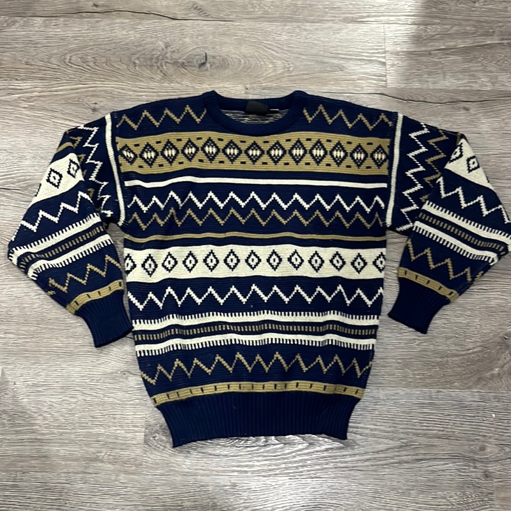Vintage patterned cardigan